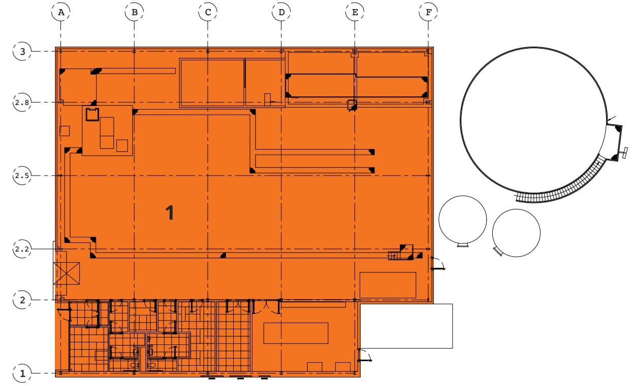 1060 Clark St (Building 262) Floor Plan