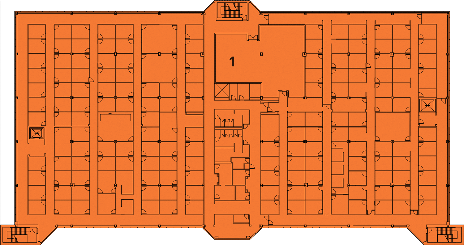 24 N Adams Ave (Building 256) Floor Plan