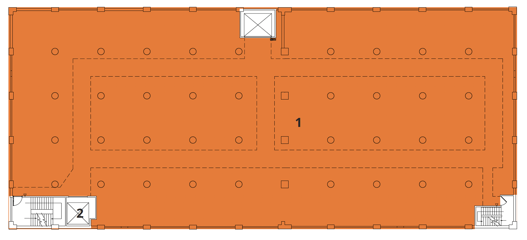 1101 Clark St (Building 38) Floor Plan