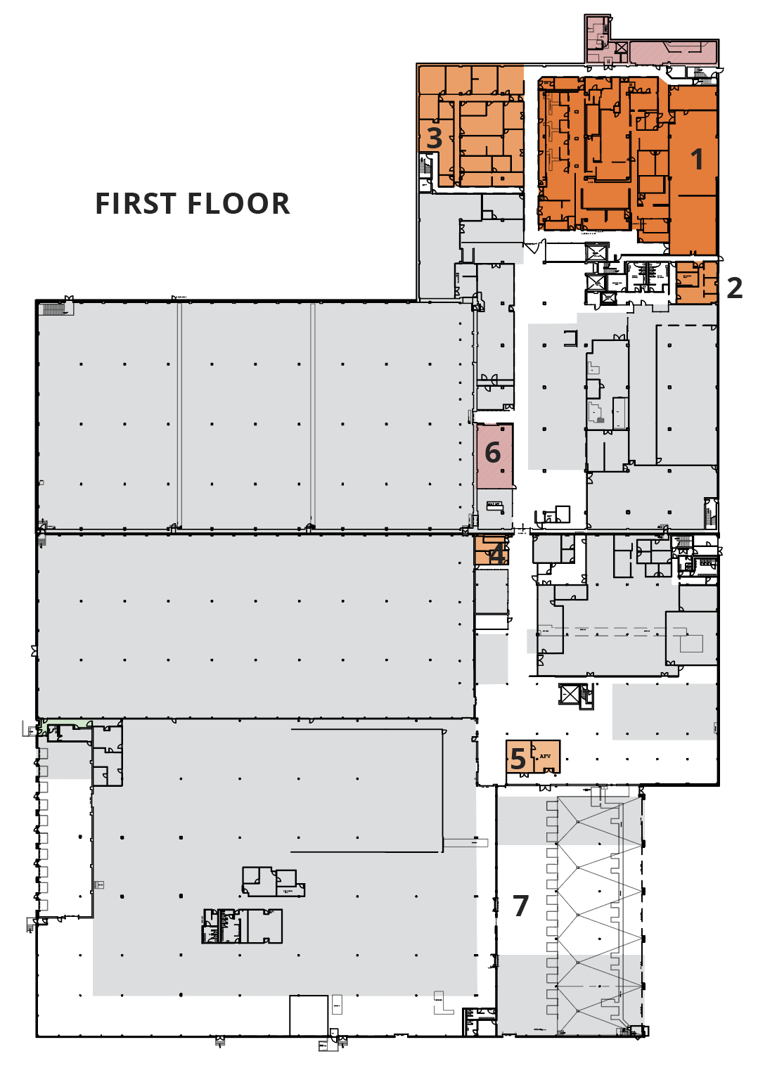 1301 Clark St (Buildings 48 & 53) Floor Plan
