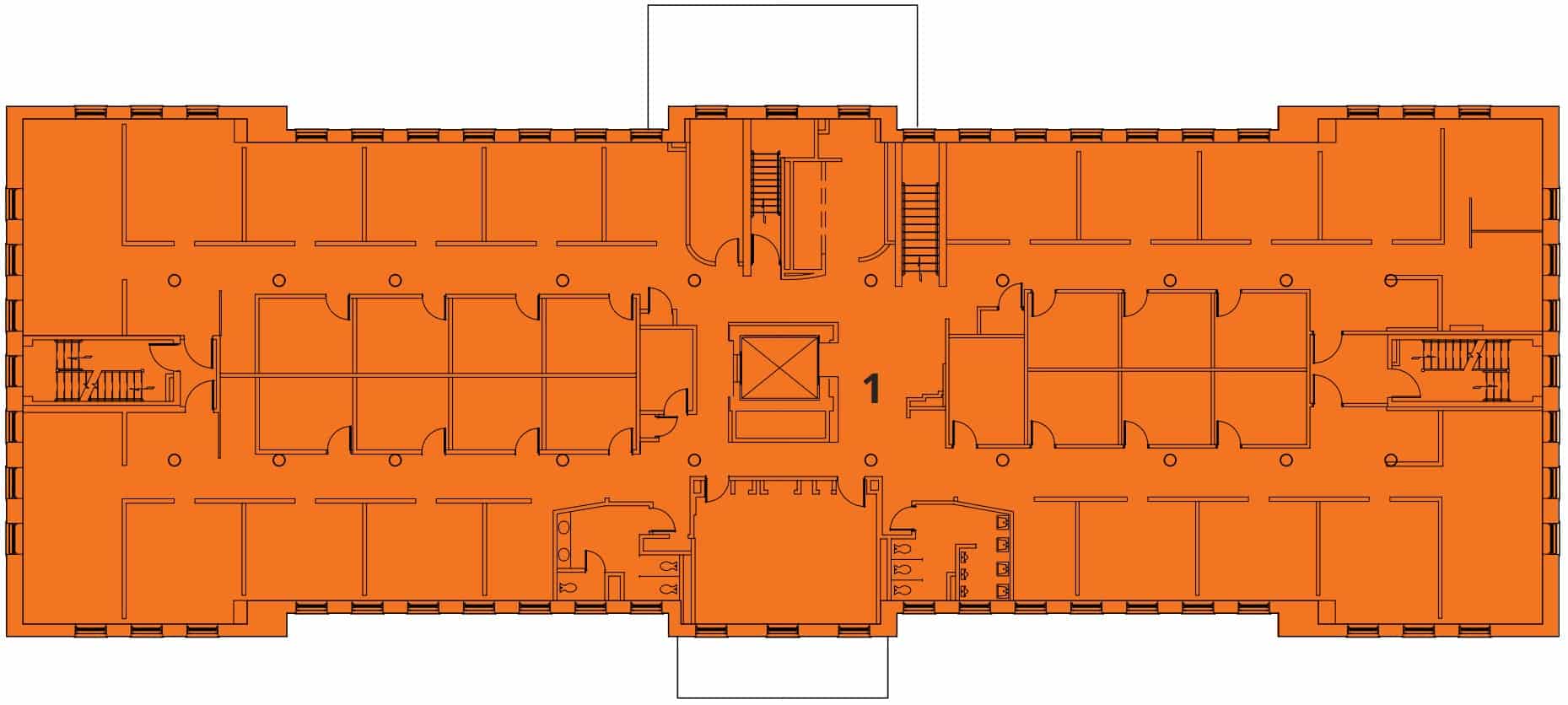 22 Adams Ave (Building 32) Floor Plan