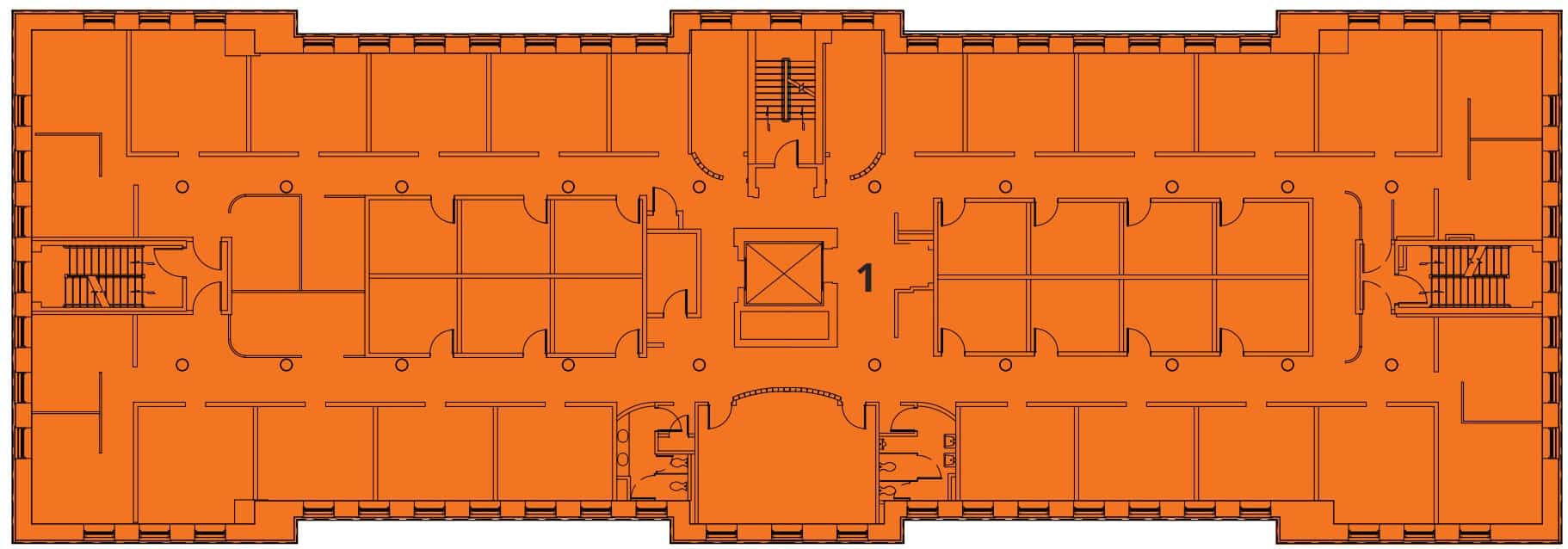 22 Adams Ave (Building 32) Floor Plan