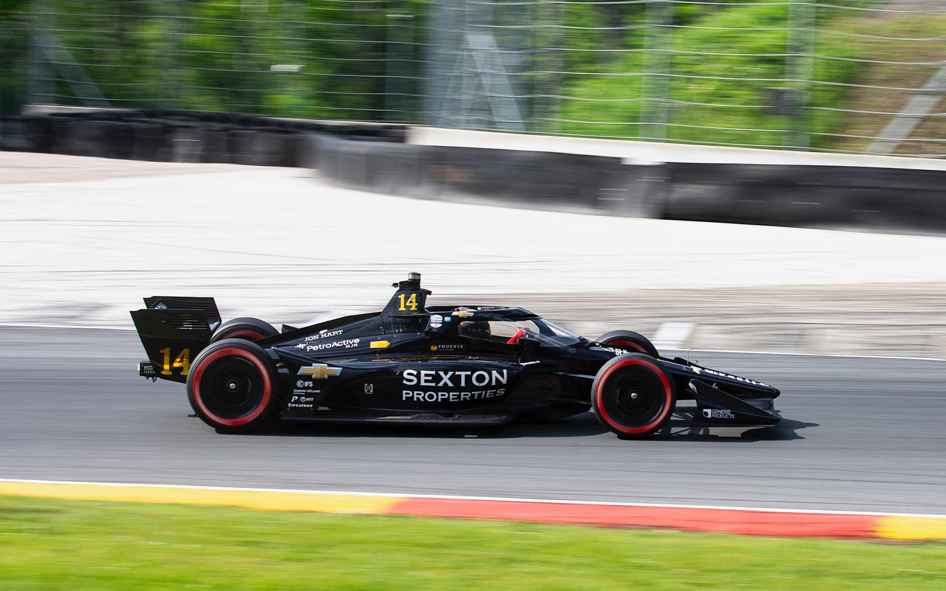 Ferrucci Celebrates Road America Podium Finish with Sexton Family | Phoenix Investors